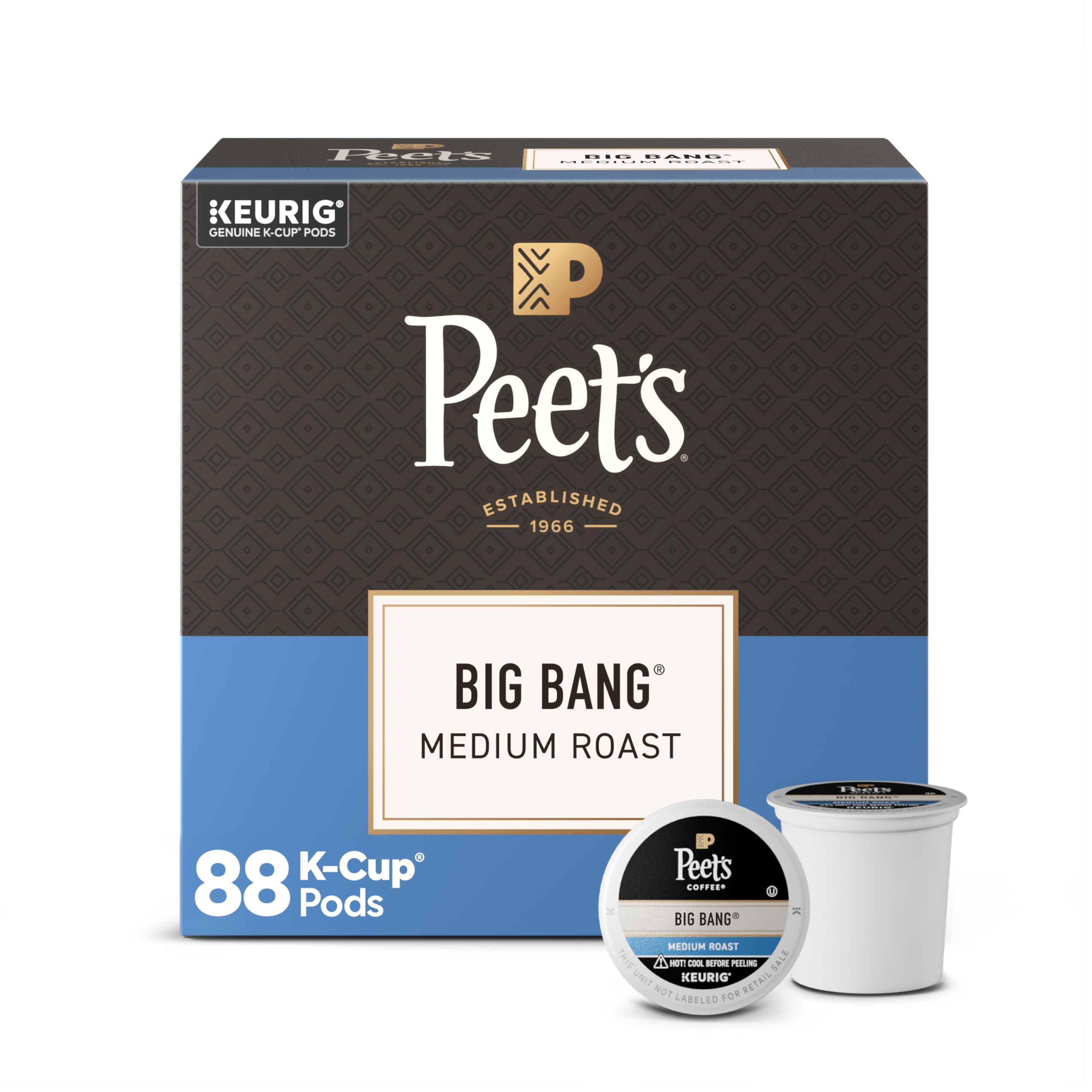 Amazon.com: Peet's Coffee, Medium Roast Keurig K-Cup Pods, 100